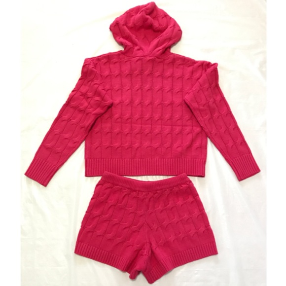 SATURDAY SUNDAY Cable Knit Sweater & Shorts Set - Picture 10 of 14